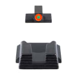 Ameriglo Protector Sight Set w/ Black Serrated Rear & Green Tritium Dot with Orange Outline Front for S&W Bodyguard 2.0 SWBG-436 - Additional Image 1