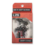Sons of Liberty Gun Works Liberty 2-Stage 4.5lb 2-Stage Trigger with DLC Coated Liberty Bow with a Radiused Hybrid Flat/Curved Shoe Trigger L2S - Additional Image 1