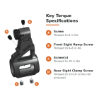 REVIC Optics EXO MOA Extreme Sight Set for Muzzloaders w/ Adjustable Rear & Barrel-Clamp Front, AY-R-E8506 - Additional Image 8
