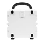 Turtlebox CUB Outdoor Bluetooth Speaker with 2-Unit Pairing & Party Mode, Steel Tie-Downs, 8.6"x7.2"x5.8", 5.3lbs, White TB-CUB-G1-WHT-1 - Additional Image 1