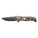 Benchmade Sibert Auto Adamas AXIS Stud Serrated Drop-Point Desert Tan G10 Knife 2750GY-3