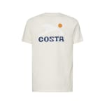 Costa Del Mar Lifestyle CTN T18 - Costa Shorline T-Shirt Mens Vintage White FQA401372-162 - Additional Image 1