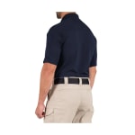 First Tactical Men's Performance Short Sleeve Polo Midnight Navy 112509-729 - Additional Image 2