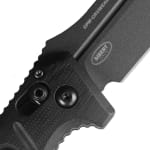 Benchmade Mini Auto Adamas Magnacut 63-65HRC Drop-point 3.25" Knife w/Black G10 Handle 2730GY-04 - Additional Image 3