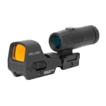 Holosun HS510C-GR & HM3X Open Rifle Reflex Sight QD Mount Titanium Hood Combo Kit w/Hard Case HE510C-GR-HM3X