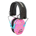 Walker's Razor Slim Electronic Muff Pink Sprinkles Electronic Ear Ear Muffs GWP-RSEM-SPRNKP