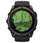 Garmin Fenix 9 51mm Carbon Gray DLC Titanium-Color Smartwatch w/ Built-In Flashlight, AMOLED Display, Black Silicone Band 010-04763-10 - Additional Image 6