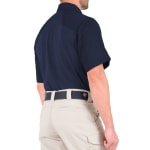 First Tactical Men's V2 Pro Performance Short Sleeve Shirt Midnight Navy 112012-729 - Additional Image 4