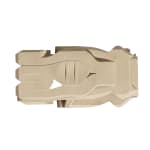 Strategic Sciences 5.56 NATO 1/2x28 Multi-Functional Muzzle Device Kit w/Regular & Ext. Suppressor Devices, 0.7" OTB, FDE MFMD-5.56-0.7-KIT-1/2X28-FDE - Additional Image 1