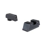 Trijicon Suppressor/Optic Height MOS Sight Set w/ Black Outline/Green Tritium Front & Rear for Glock 42,43,43x,43X MOS, 48, 48 MOS GL243-C-601175 - Additional Image 2