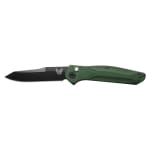 Benchmade Auto Osborne Reverse Tanto 9400BK Green Aluminum Knife 9400BK