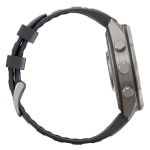 Garmin Fenix 9 Pro 47mm Titanium Smartwatch w/ Built-In Flashlight, AMOLED Display, Graphite-Black Silicone Band 010-04336-25 - Additional Image 4