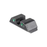 Ameriglo Green Tritium U-Notch 2-Dot Black Outlines Rear Sight Only For Glock 42 /43 /43X / 48 .276" Height .165" GL-845R - Additional Image 2