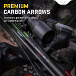 TenPoint Pro Elite 400 Select 20" Alpha-Nock HP .001" Yellow Carbon Arrows 6pk HEA-670.6 - Additional Image 1