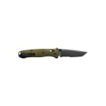 Benchmade Bailout AXIS Serrated Tanto Woodland Green Aluminum Knife 537SGY-1