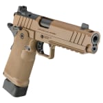 Springfield Armory 1911 DS Prodigy 9mm 5"Bbl Coyote Brown Handgun w/AOS Plate, U-Notch Trit Sights, Comp, 1x17rd & 1x20rd Mags PH9119AOSCB-COMP - Additional Image 5