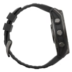 Garmin Fenix 9 51mm Carbon Gray DLC Titanium-Color Smartwatch w/ Built-In Flashlight, AMOLED Display, Black Silicone Band 010-04763-10 - Additional Image 4