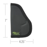 Sticky Holsters Medium IWB/Pkt & Ambi Sig P365XL, Browning Black Label 1911-380, Walther PPK/PPKs Sticky Holster MD-3