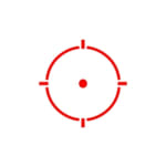 Holosun 507 Red Multi-Reticle Open Lens Solar Shake Awake 7075 Aluminum Miniature Pistol Reflex Sight HS507C-RD-X3