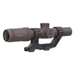 Vector Optics S6 1-6x24 SFP Illuminated FDE Riflescope Kit w/30mm 1-Piece 1.93"Mount, VI-CTSIX Reticle, Honeycomb Shade,Extra Ring Caps OPSL123 - Additional Image 4