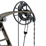 Xpedition Archery Nexlite 30 RH Flat Dark Earth/Black Hardware 70lbs 28" Draw NXL30-R-FD-28-FD-70-BK-BK - Additional Image 7