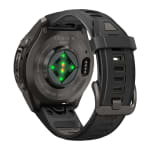 Garmin Fenix 9 Pro 43mm Carbon Gray DLC Titanium Smartwatch w/ inReach, AMOLED Display, Black-Pebble Gray Silicone Band 010-04335-10 - Additional Image 10