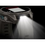 Garmin Fenix 9 43mm Titanium-Color Smartwatch w/ Built-In Flashlight, AMOLED Display, Pebble Gray Silicone Band 010-04761-10 - Additional Image 12