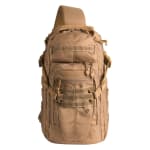 First Tactical Crosshatch 19L Coyote Sling Pack w/ YKK Zippers & CCW Pocket 180011-060-1SZ - Additional Image 2