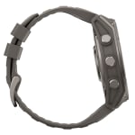 Garmin Fenix 9 51mm Titanium-Color Smartwatch w/ Built-In Flashlight, AMOLED Display, Pebble Gray Silicone Band 010-04763-00 - Additional Image 4