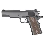 Springfield Armory 1911 Garrison .45 ACP 5" Bbl Blued Handgun w/ Low profile 3-Dot Sights, 1x7rd Mag PX9420 - Additional Image 3