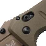 Benchmade Adamas Magnacut 63-65HRC Drop-point 3.78" Knife w/Olive Drab G10 Handle 275FE-04 - Additional Image 3