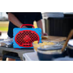Turtlebox GameDay Series 2.0 Original Outdoor Bluetooth Speaker w/Party Mode, Waterproof, 25hr Battery, Powder Blue/Red TB-ORIG-G3-LTBLUE-RED-RED-2 - Additional Image 6