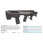 Desert Tech WLVRN Micron Semi-Auto Bullpup .223 Rem/5.56 NATO 11.5" Bbl Tungsten SBR (NFA) w/(1) 30rd Magpul PMAG WLV-RF-B1130-T - Additional Image 2