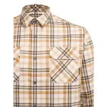 Beretta Cadet Flannel Shirt Frontier Ivory Check LU991T243501D9 - Additional Image 2