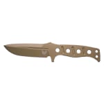 Benchmade Fixed Adamas Magnacut 63-65HRC Drop-point 4.2" Knife w/Tan Handle 375FE-02 - Additional Image 1