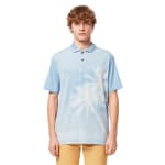 Oakley Men's Stonewash Blue M Golf Oakley Reduct Polo FOA404359-6EK-M - Additional Image 3