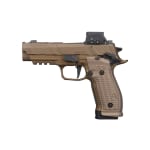 Sig Sauer P226X Agency 9mm 3.8" Bull Bbl Burnt Bronze Handgun w/ Romeo-X SIG-LOC Optic, Integrated Comp, 1x10rd Magazine 226X-9-AGENCY-RXSL-10 - Additional Image 4