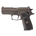 Sig Sauer P229 9mm 3.9in Legion Gray Sao X-Ray 3 Blk G10 Grip (3) 10rd Steel Mag SRT Optic Ready MA Compliant 229RM-9-LEGION-SAO-R2