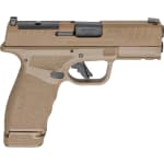 Springfield Armory Hellcat Pro 9mm 3.8" Bbl FDE Optic Ready Handgun w/ Tritium Sights. 1x15rd & 1x17rd Mags HCP9379FOSP - Additional Image 1