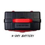 Turtlebox GameDay Series 2.0 Original Outdoor Bluetooth Speaker w/ Party Mode, Waterproof, 25hr Battery, Black/Scarlet TB-ORIG-G3-BLK-RED-RED-2 - Additional Image 2