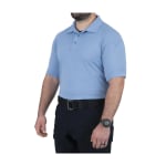 First Tactical Men's Performance Short Sleeve Polo Medium Blue 112509-781 - Additional Image 1
