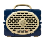 Turtlebox GameDay Series 2.0 Original Outdoor Bluetooth Speaker w/ Party Mode, Waterproof, 25hr Battery, Navy/Gold TB-ORIG-G3-NAVY-GOLD-GOLD-2 - Additional Image 5