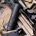 Rugged Suppressors Alaskan360 DTM Stainless Steel Baffles & Body Titanium Front Cap Black Cerakote Suppressor w/Direct Thread Mount (5/8x24) AK360DT - Additional Image 2