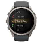 Garmin Fenix 9 Pro 51mm Titanium Smartwatch w/ inReach, AMOLED Display, Graphite-Black Silicone Band 010-04337-20 - Additional Image 5