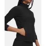 Under Armour Women's Motion Longsleeve Ultimate Black/Castlerock Zip-Up Jacket 6013776-00900 - Additional Image 2