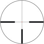 Schmidt Bender 2.5-10x56 Klassik LM 1.BE L3 Riflescope 642-811-462-05-05A02 - Reticle Image 1