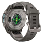 Garmin Fenix 9 43mm Titanium-Color Smartwatch w/ Built-In Flashlight, AMOLED Display, Pebble Gray Silicone Band 010-04761-10 - Additional Image 10