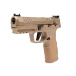 Sig Sauer P322 Coyote 22LR 4" Bbl SAO Adjustable Fiber Optic Sights Polymer Grip Pistol w/(2) 20rd Poly Mag 322C-CAS