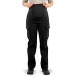 First Tactical Women's V2 Tactical Maternity Pants 2-Way Stretch Water Resistant Double-Dyed Black 124011M-019 - Additional Image 1