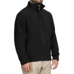 First Tactical Men's Softshell Parka Black 118501-019 - Additional Image 5